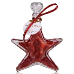 Bain Moussant Etoile Bordeaux Nacré Pailleté