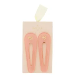 Barrettes Rose Dragée