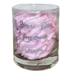 Bougie Chantilly éphémère Framboise