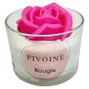 Bougie Verrine Pivoine
