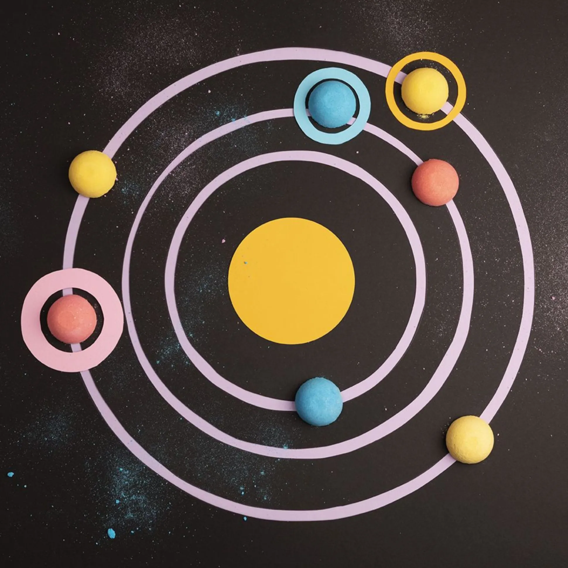 Boule De Bain De L'espace