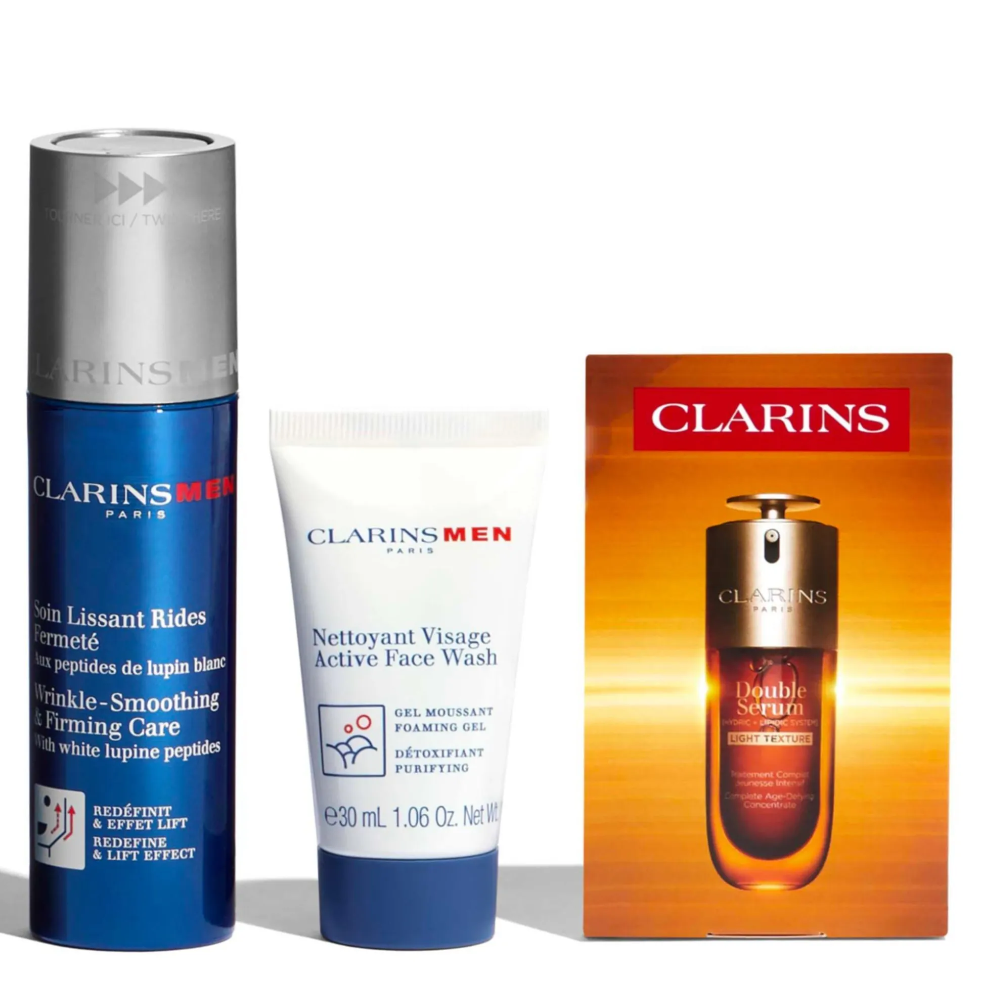 Coffret Essentiels Anti-Âge Clarinsmen
