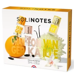 Coffret Trio Fleur D'oranger, Tonka, Vanille