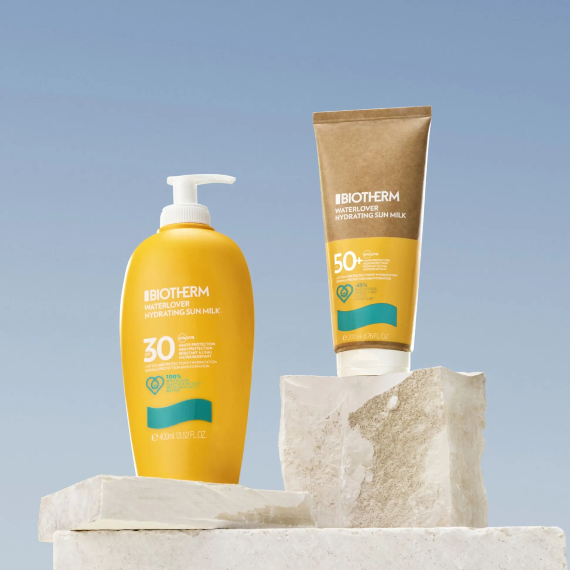 Waterlover Lait Solaire Hydratant Spf50+ - Tube éco-conçu
