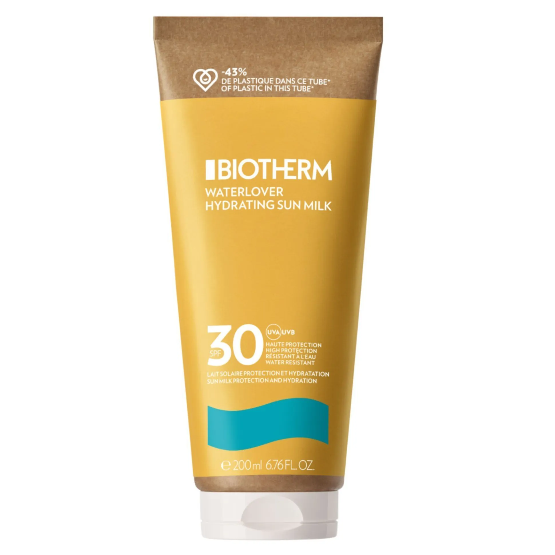 Waterlover Lait Solaire Hydratant Spf50+ - Tube éco-conçu